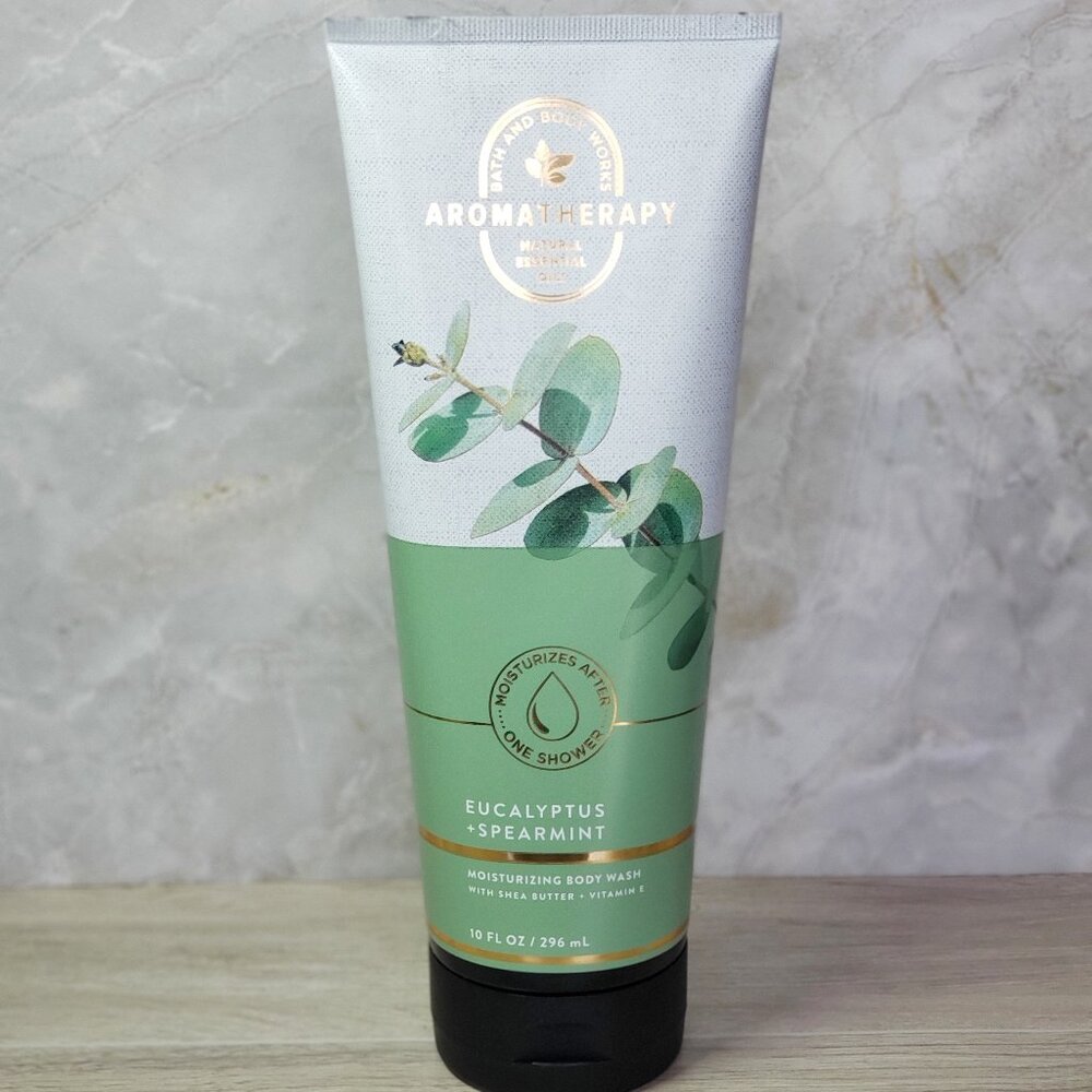 🆕Bath & Body Works Eucalyptus + Spearmint Moisturizing Body Wash-BUNDLE & SAVE